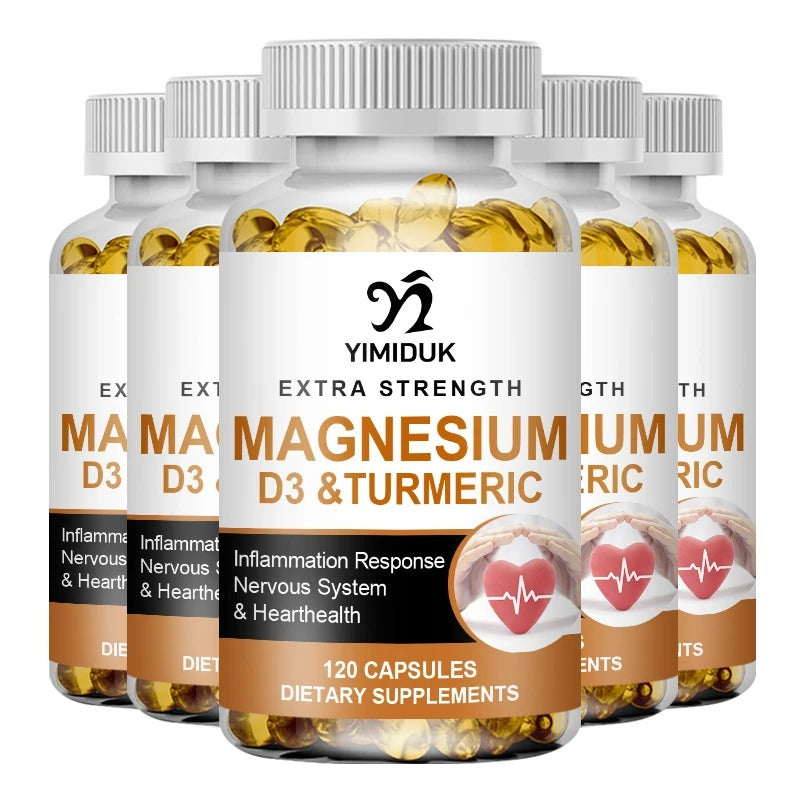 Magnesium, Vitamin D3 and Turmeric