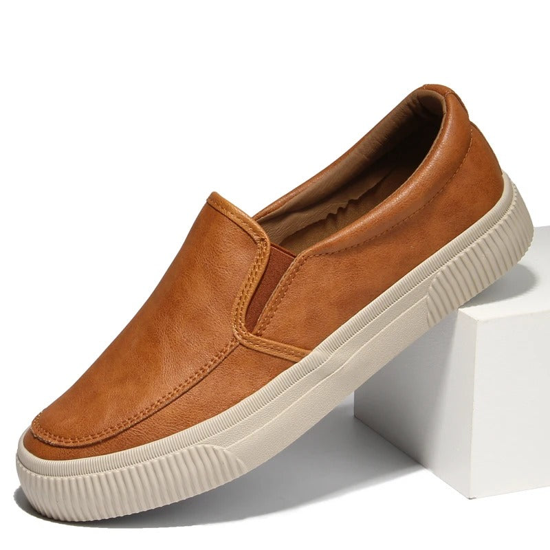 Men's Leather Slip-ons